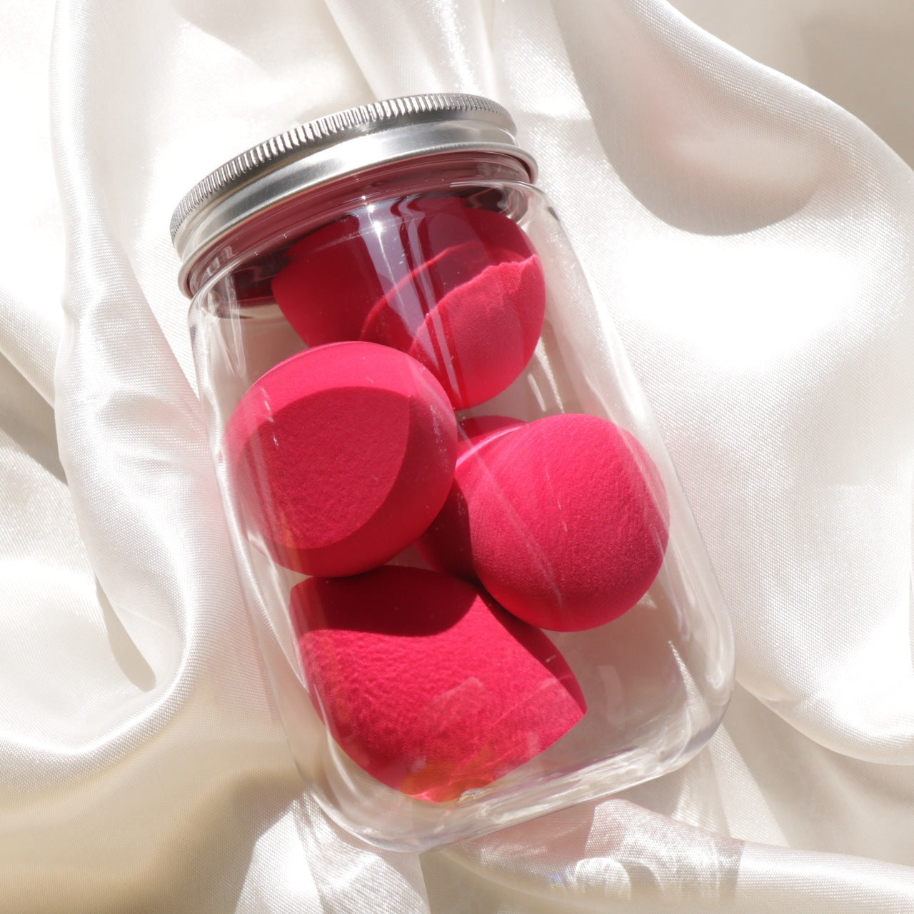 Beauty Egg Canned Powder Puff Set