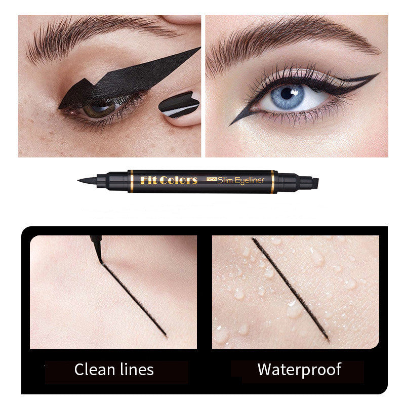 Double Headed Triangular Eyeliner Pen