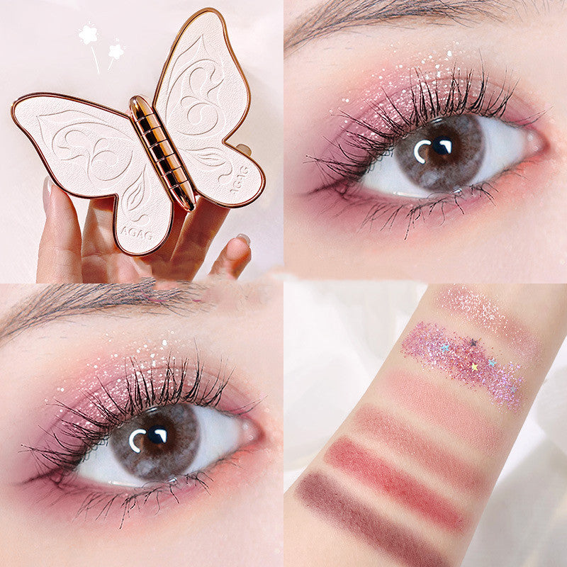 Glitter Butterfly Eyeshadow Palette