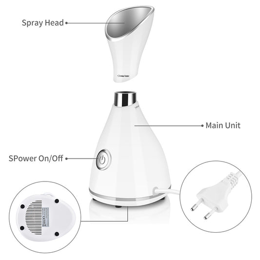 Face Water Replenishment Steamer Beauty Device - Azura Store