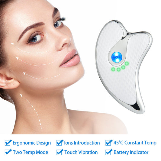 Rechargeable Vibrating Facial Scraping Massager - Azura Store