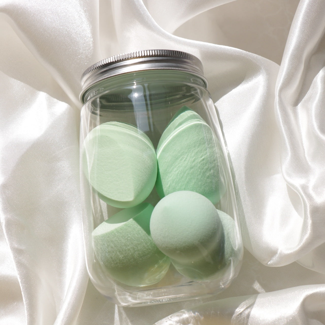 Beauty Egg Canned Powder Puff Set