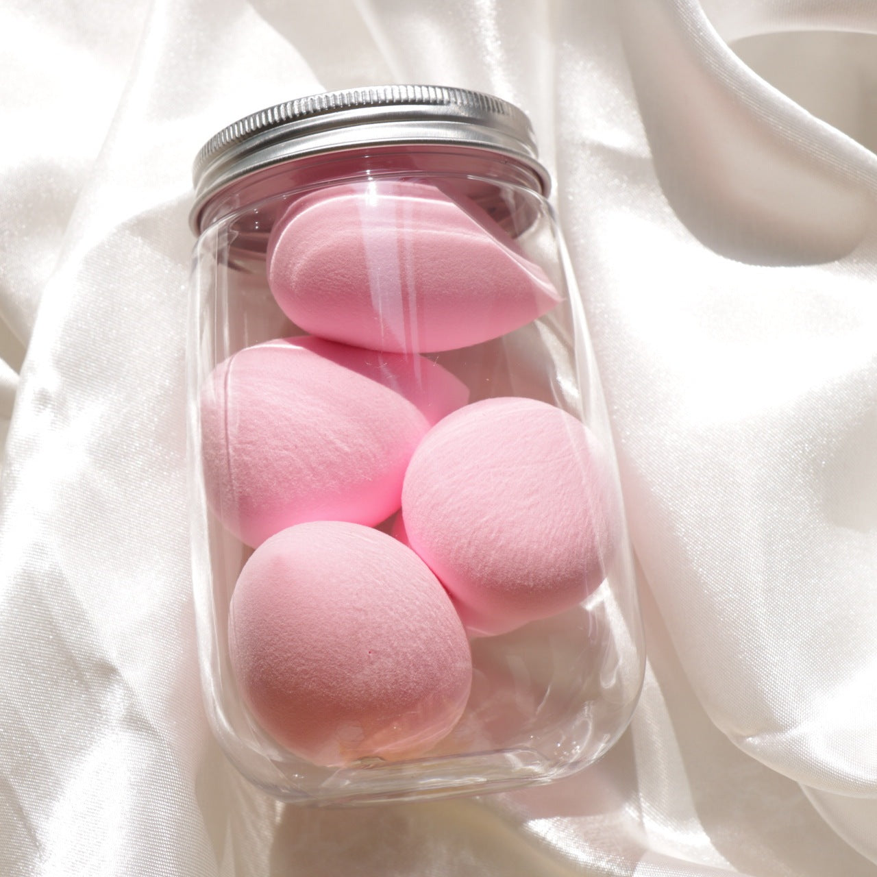 Beauty Egg Canned Powder Puff Set