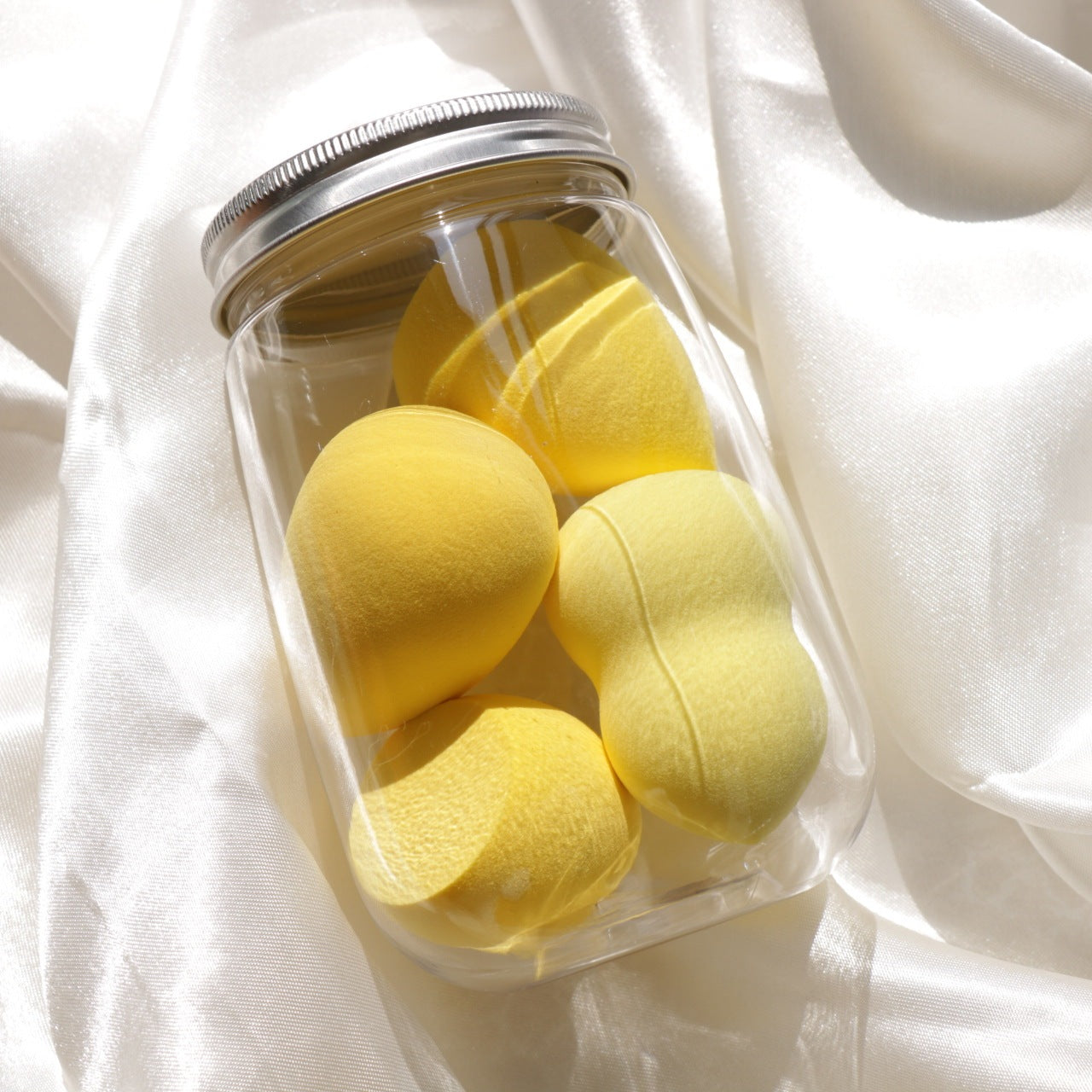 Beauty Egg Canned Powder Puff Set