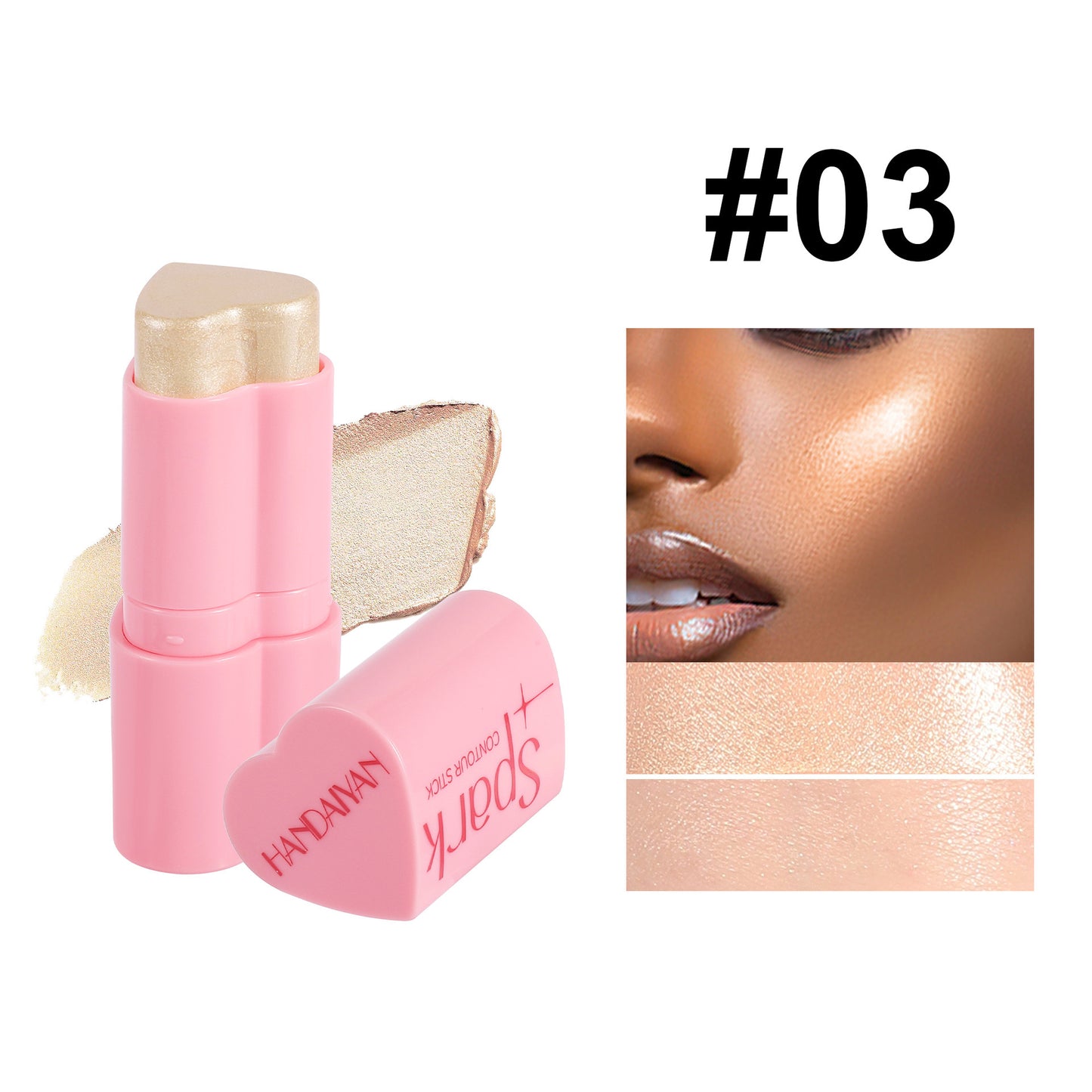 Facial Brightening Highlighter Contour Stick