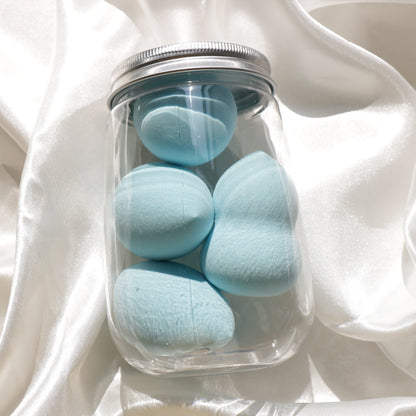 Beauty Egg Canned Powder Puff Set