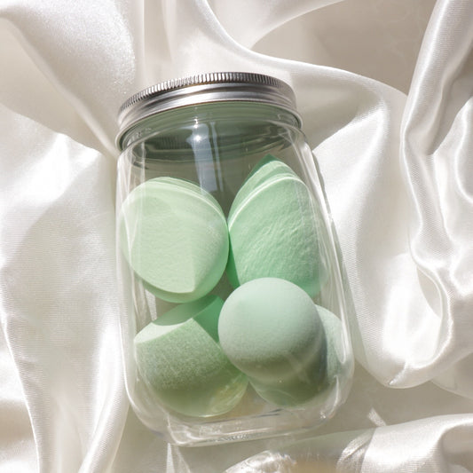 Beauty Egg Canned Powder Puff Set