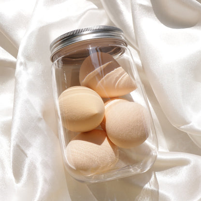 Beauty Egg Canned Powder Puff Set
