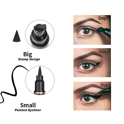 Double Headed Triangular Eyeliner Pen
