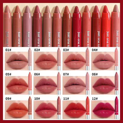 Solid Moist Crayon Lipstick